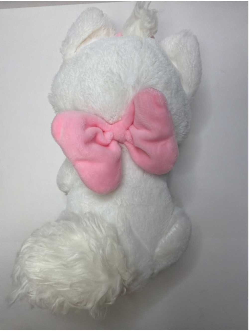 Disney Marie Aristocats White Pink Stuffed Animal Stuffie Lovey - Picture 3 of 6